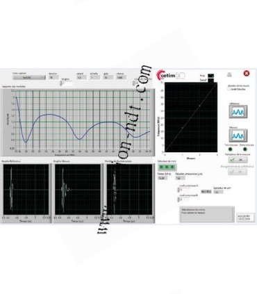 Mesureur de revêtement NFE sur NFE SIDERUS