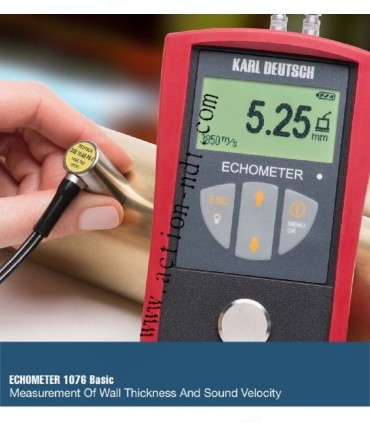 ECHOMETER 1076 BASIC - Mesureur d'épaisseur à ultrasons KARL DEUTSCH