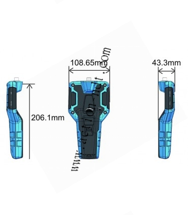 Vidéoscope non articulé diamètre 8mm