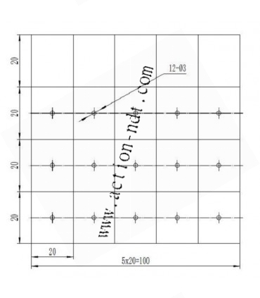 Cales à gradins avec 12 TFP 3mm